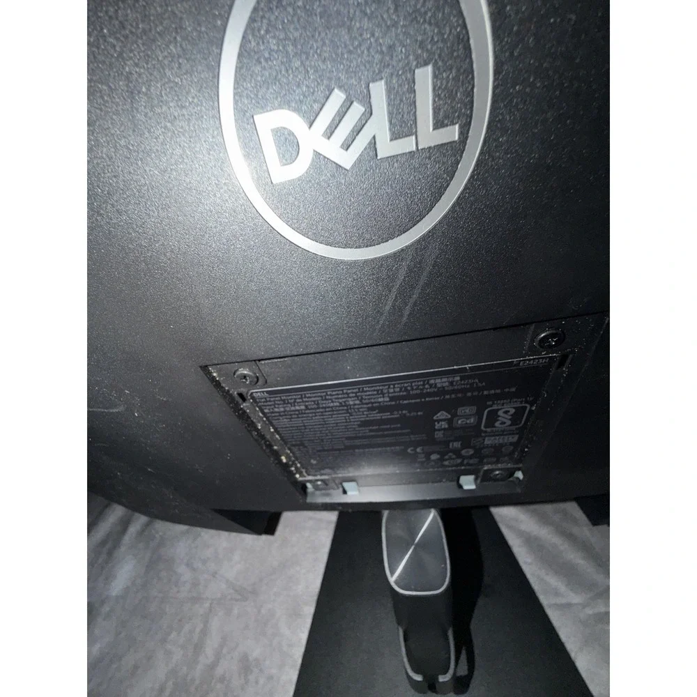 Dell E2423H 24in LCD Monitor FHD 60Hz DisplayPort VGA Widescreen Black